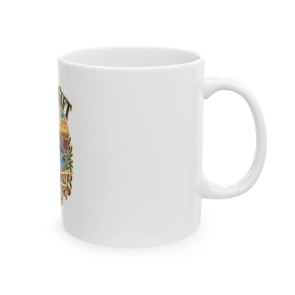 Life Is a Gift Ceramic Mug — "Live It Generously" Inspirational Coffee Cup (11oz & 15oz)