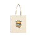 Tote Bag — "Life Is A Gift" Vintage Sunset Canvas Grocery Tote