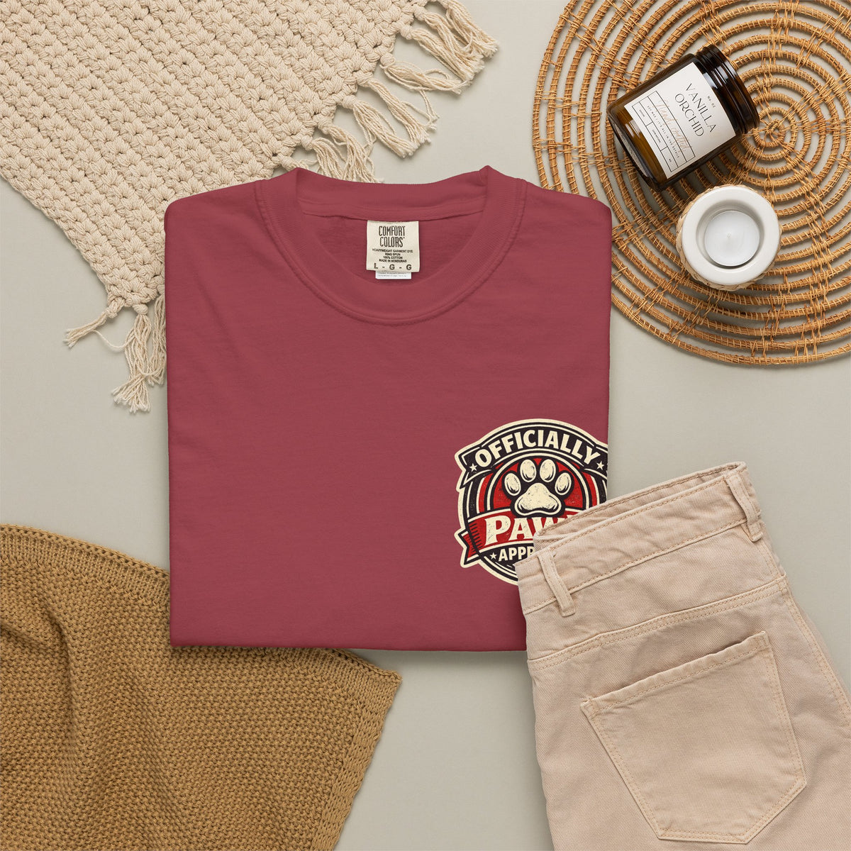 Pawp Official Pet Care T-Shirt — 'Officially Pawp Approved' Graphic Tee