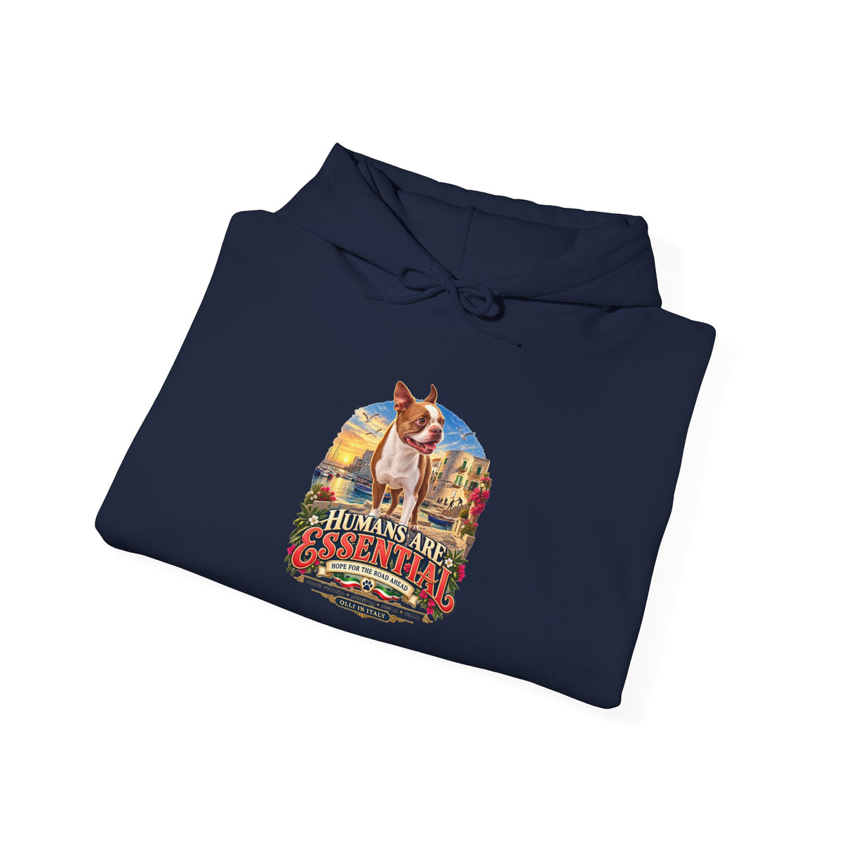 Hoodie — Vintage Essential Worker Tribute Graphic