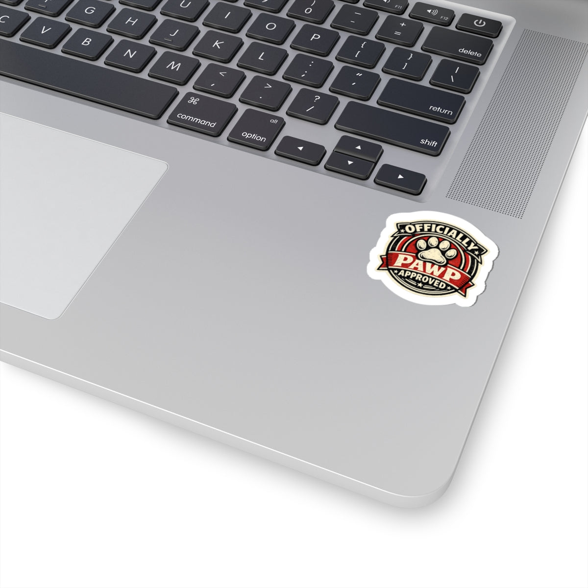 Officially Pawp Approved Sticker — Cute Paw Print Kiss-Cut Decal for Laptops, Water Bottles & Pet Lovers