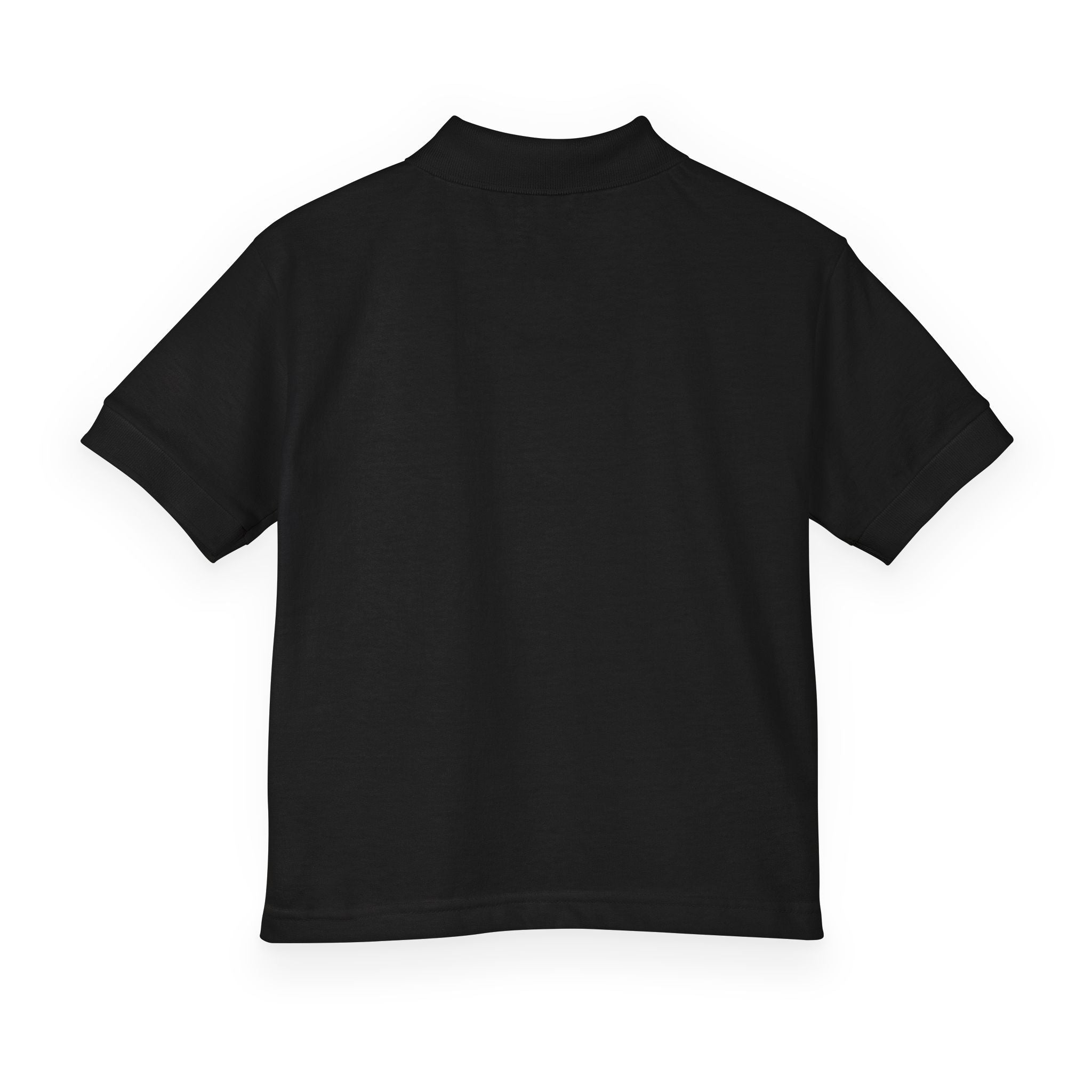 Olli the Boston Terrier In Italy DryBlend® Youth Jersey Polo