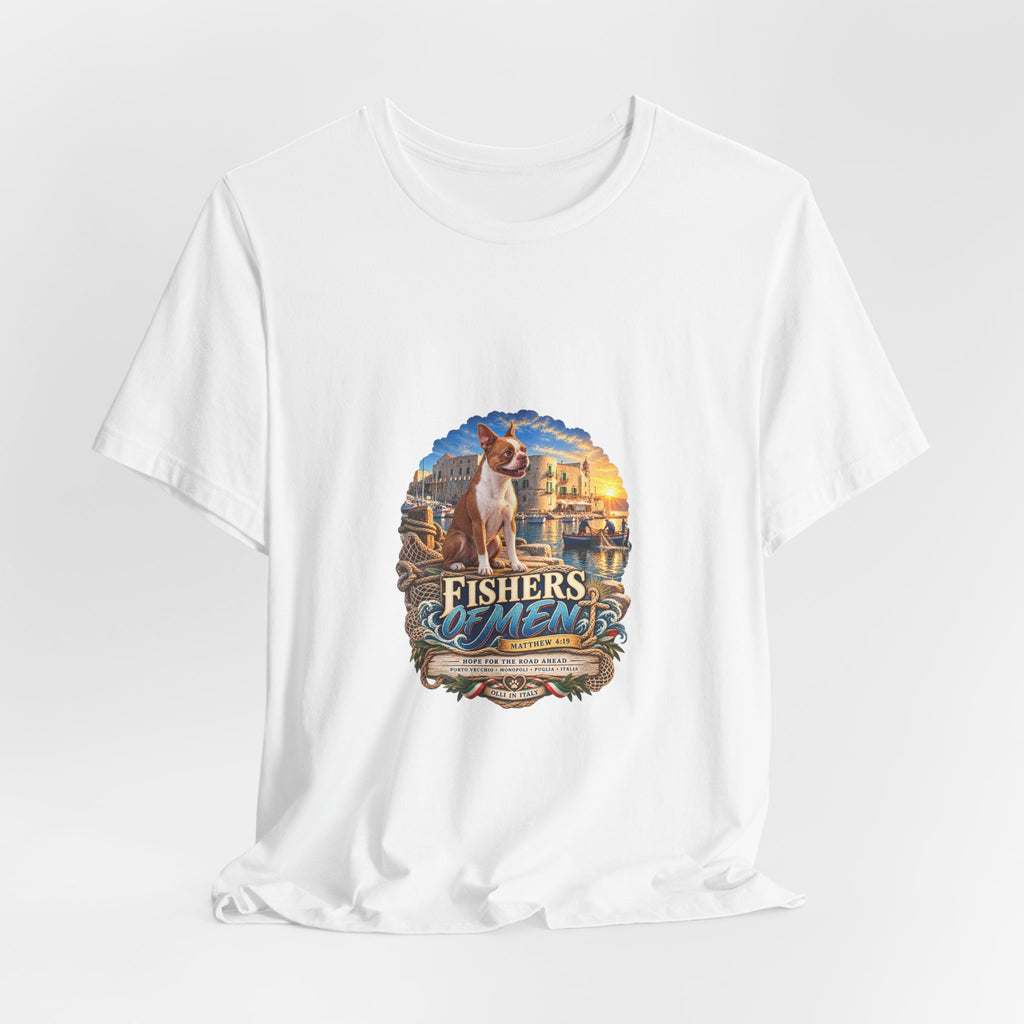 Fishing Weekend Tee — "Fishers of Men" Coastal Vintage Graphic Shirt