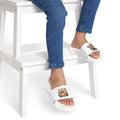 Youth Slide Sandals — Olli the Boston Terrier Removable Strap Slides