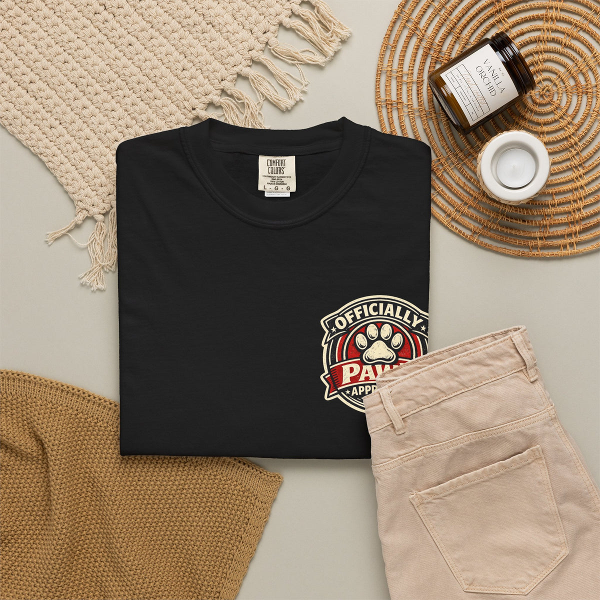 Pawp Official Pet Care T-Shirt — 'Officially Pawp Approved' Graphic Tee