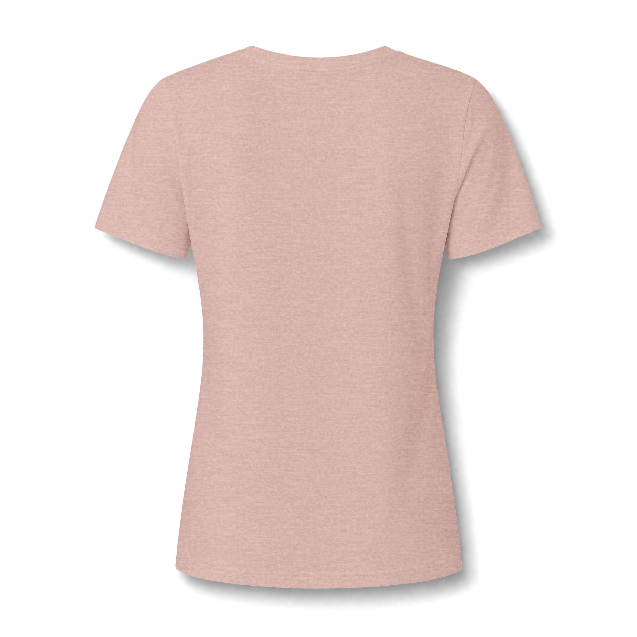 Women's V-Neck Tee — 'Gelato Family' Cute French Bulldog Design
