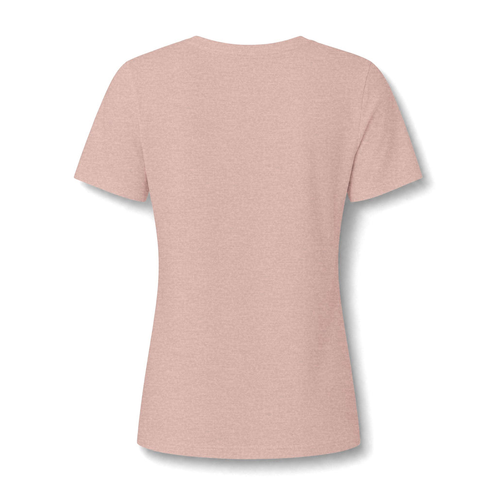 Women's V-Neck Tee — 'Gelato Family' Cute French Bulldog Design