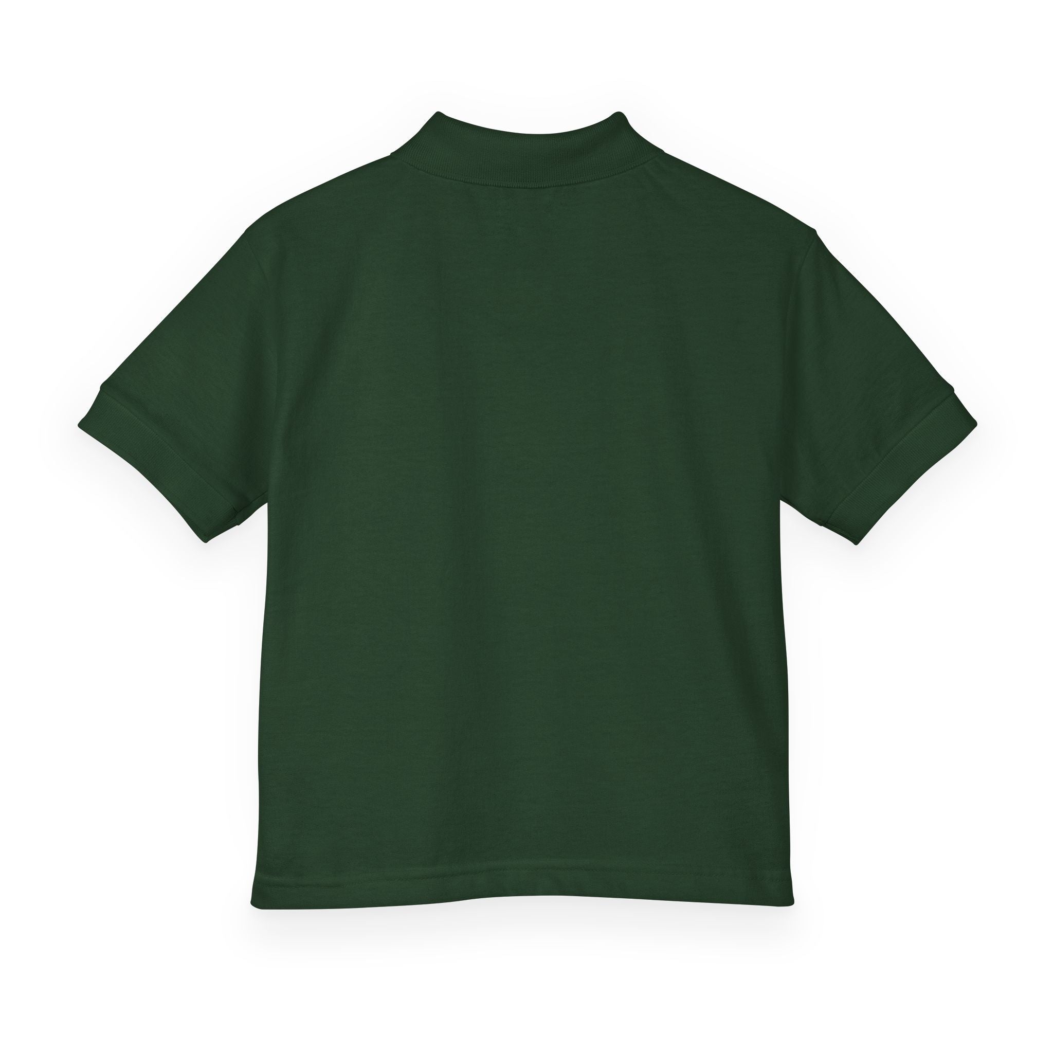 Olli the Boston Terrier In Italy DryBlend® Youth Jersey Polo