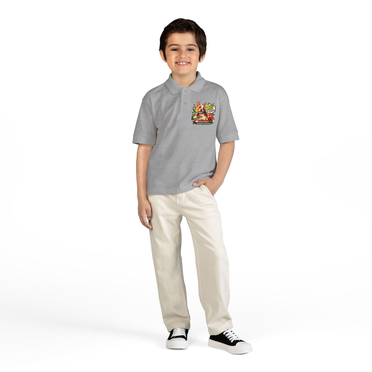 DryBlend® Youth Jersey Polo