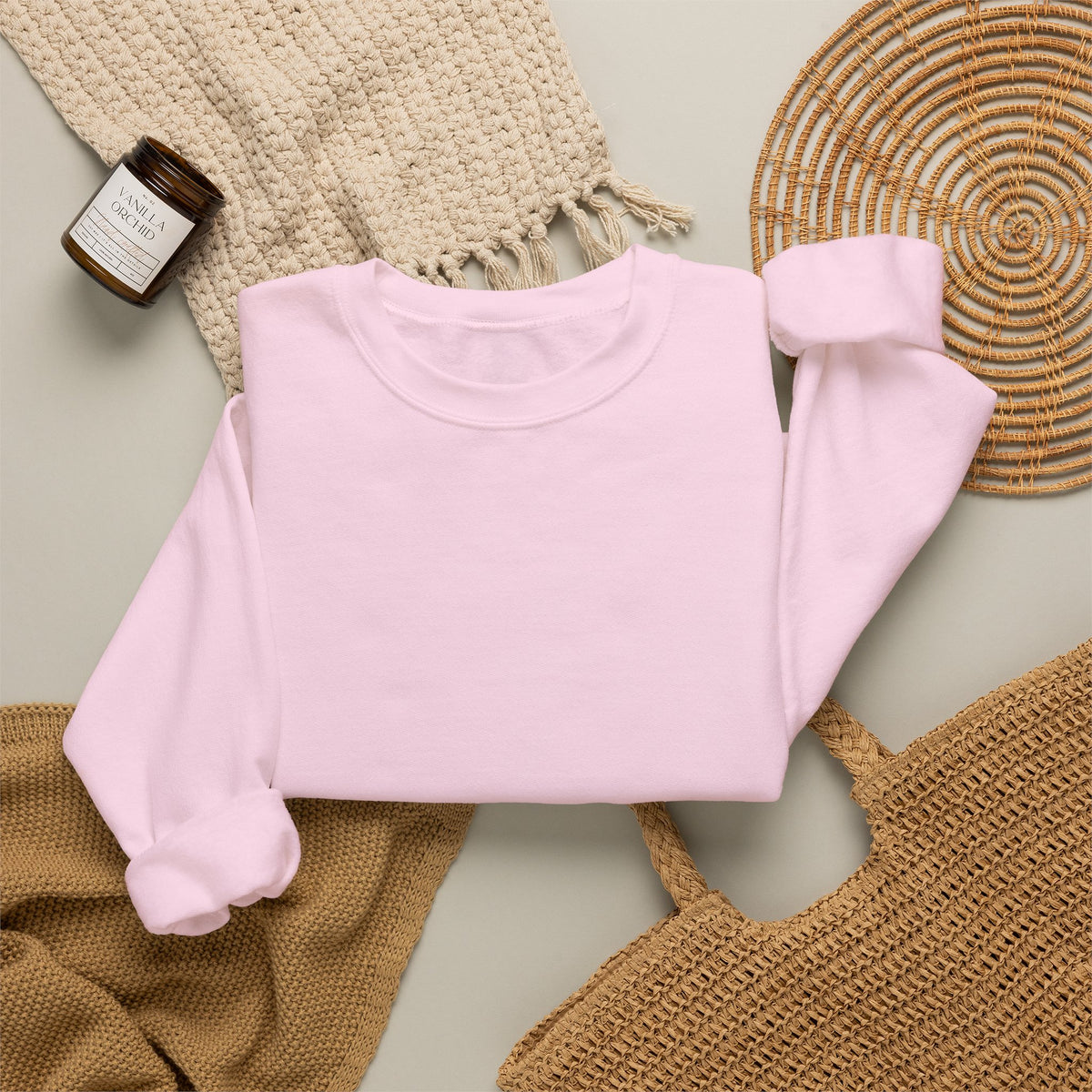 Crewneck Sweatshirt — 'From Everlasting to Everlasting' Vintage Sunrise Religious Design