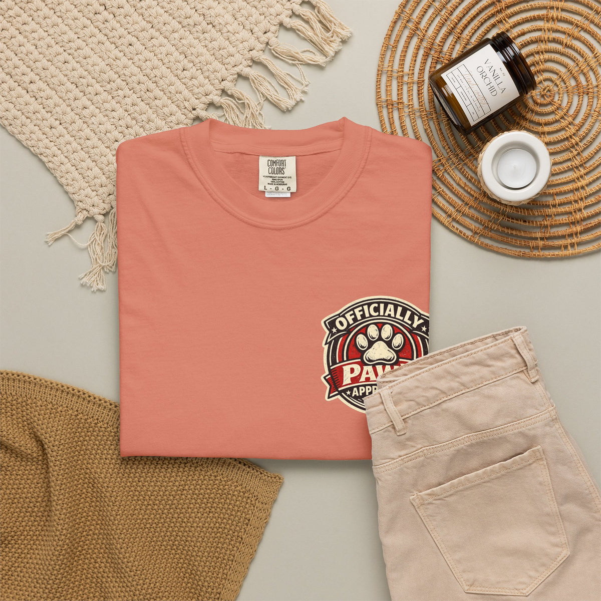 Pawp Official Pet Care T-Shirt — 'Officially Pawp Approved' Graphic Tee