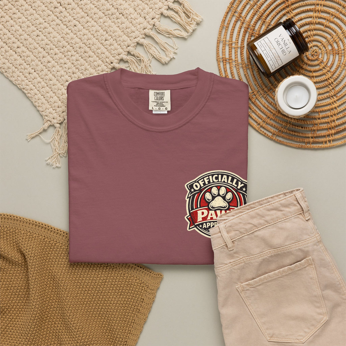 Pawp Official Pet Care T-Shirt — 'Officially Pawp Approved' Graphic Tee