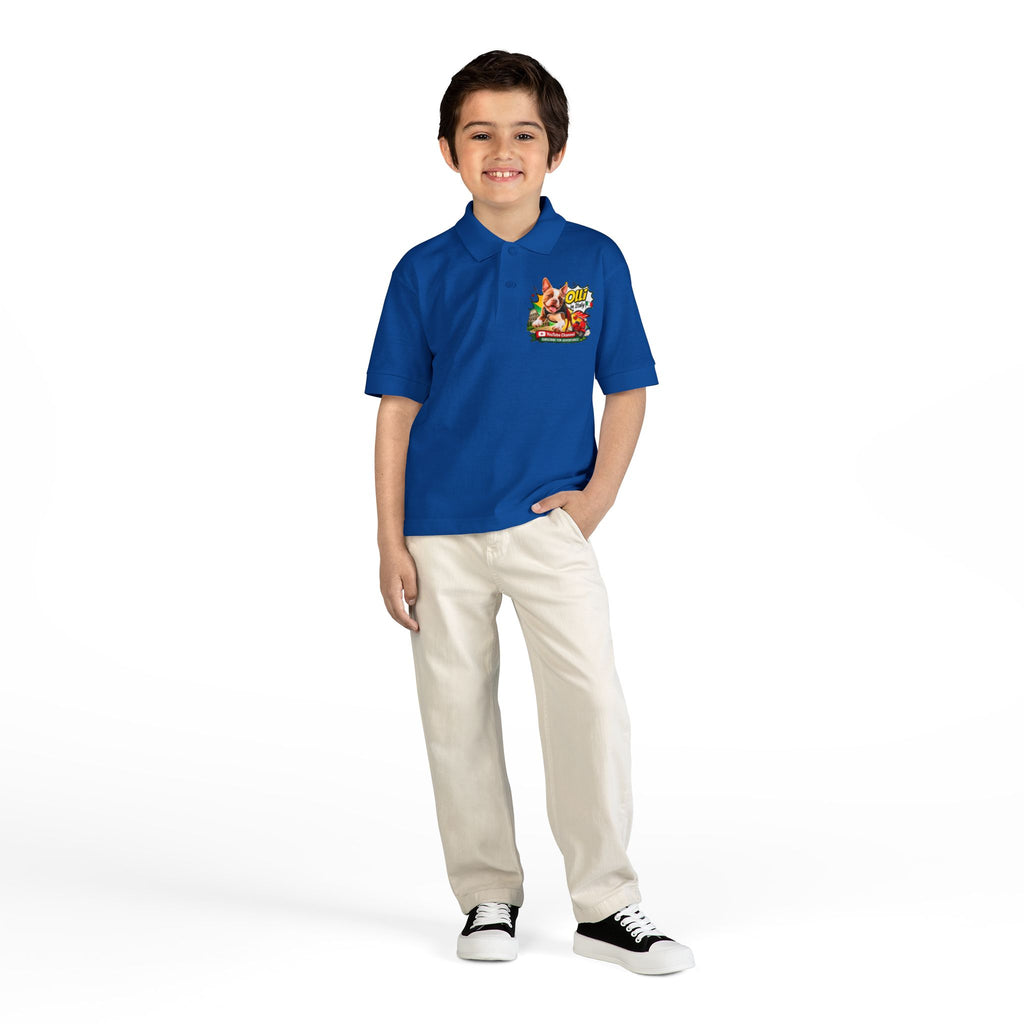 DryBlend® Youth Jersey Polo