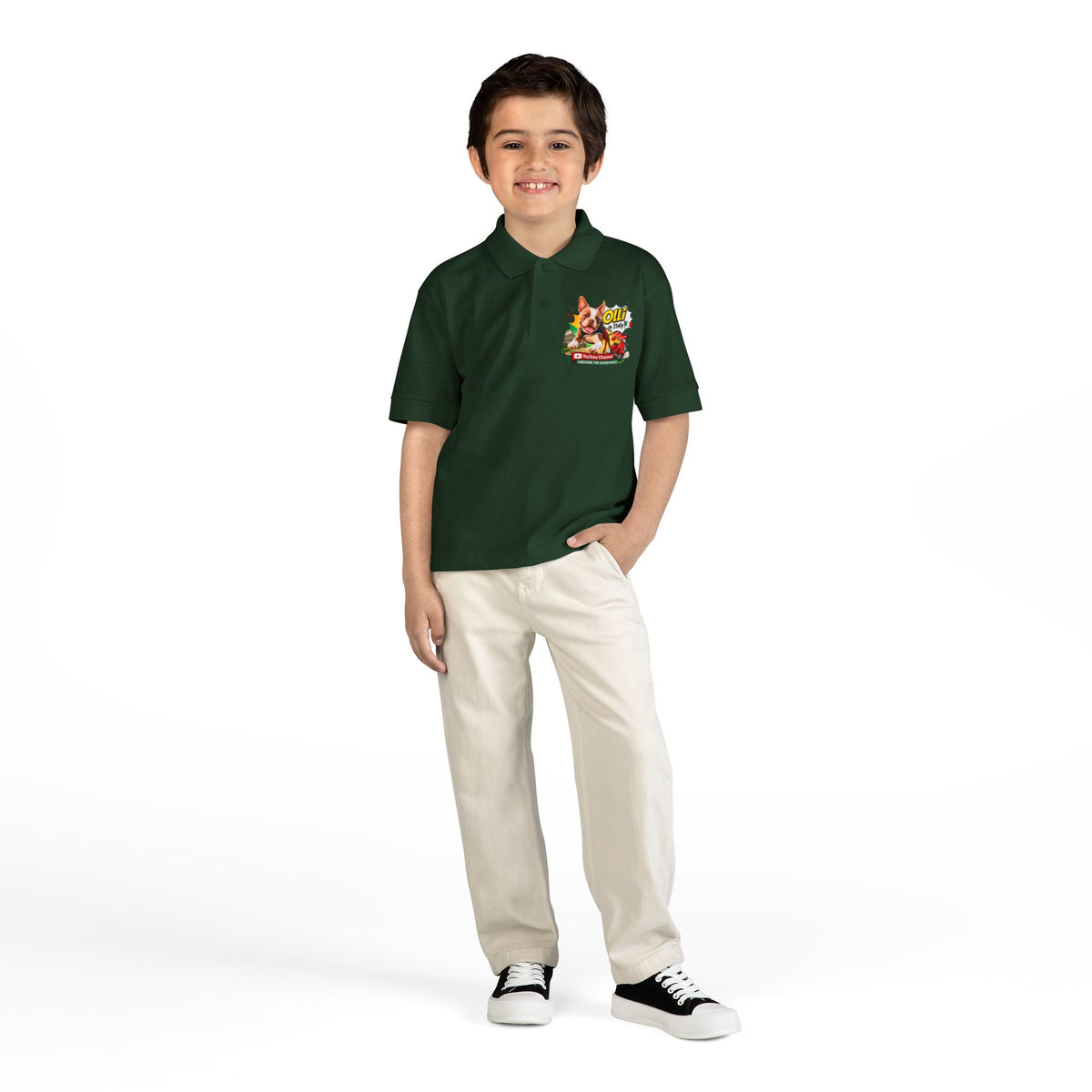 DryBlend® Youth Jersey Polo
