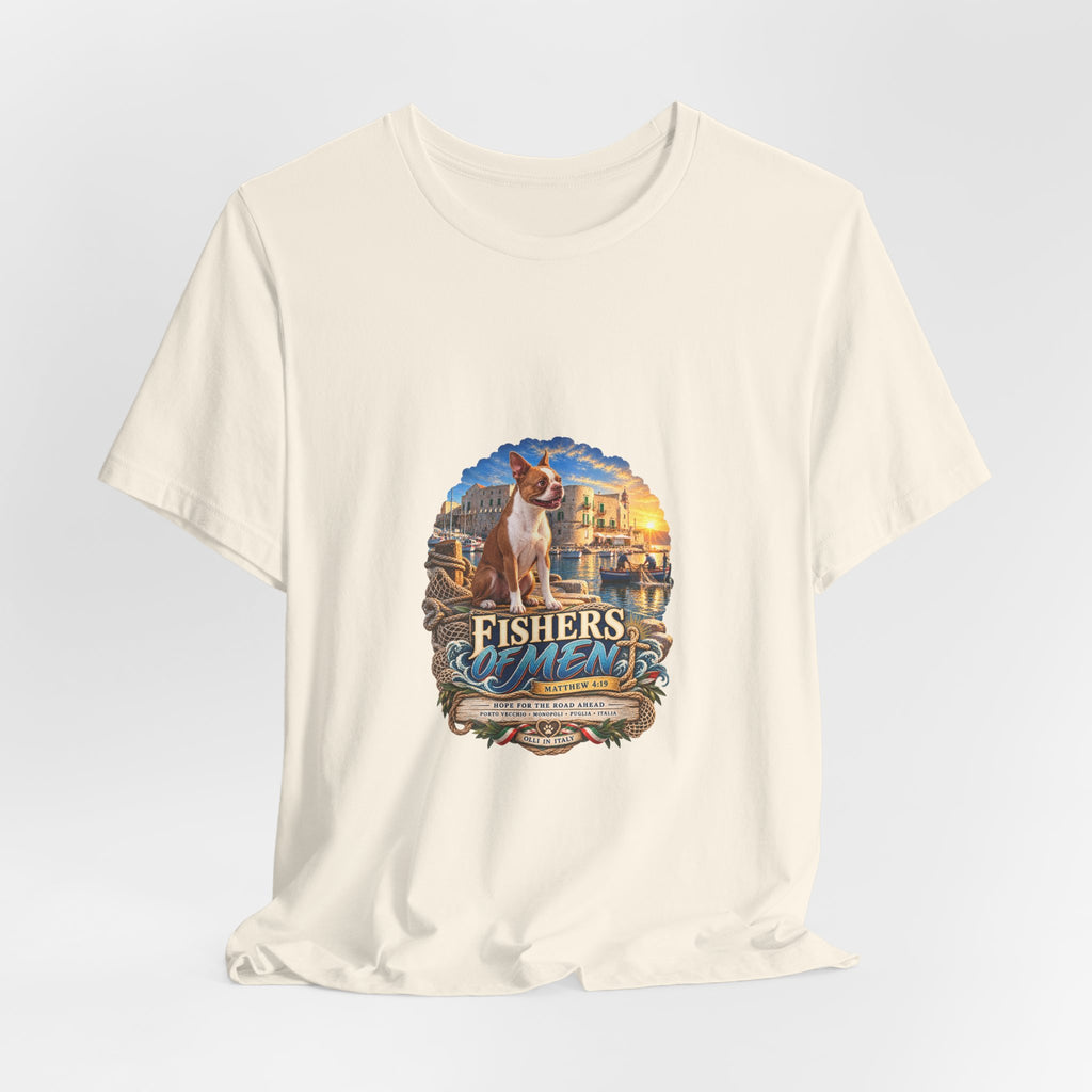 Fishing Weekend Tee — "Fishers of Men" Coastal Vintage Graphic Shirt