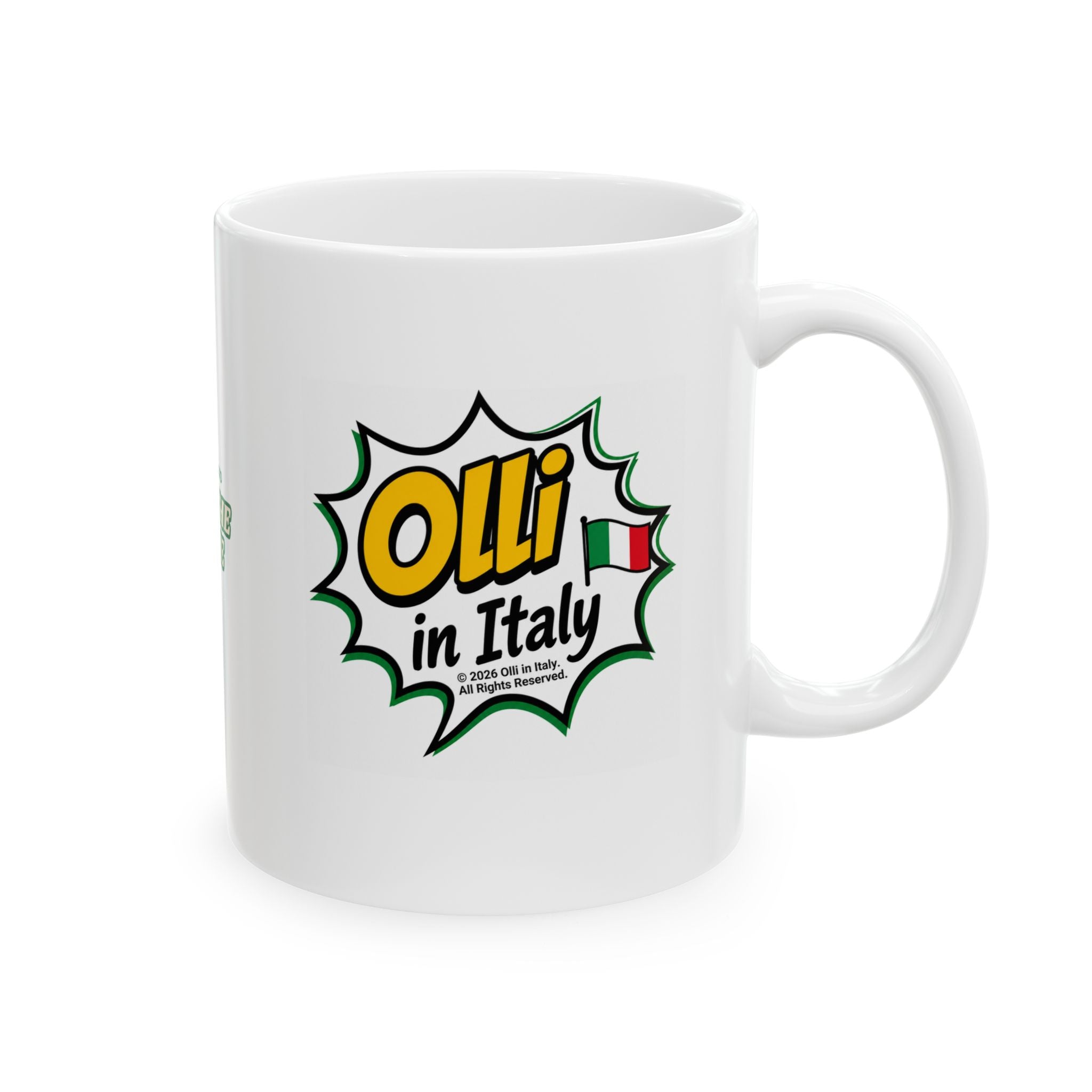 Olli In Italy Ceramic Mug, (11oz, 15oz)