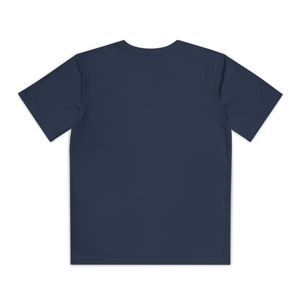 Youth Competitor Tee - 'Ollie the Boston Terrier' Funny Kids Racing Shirt