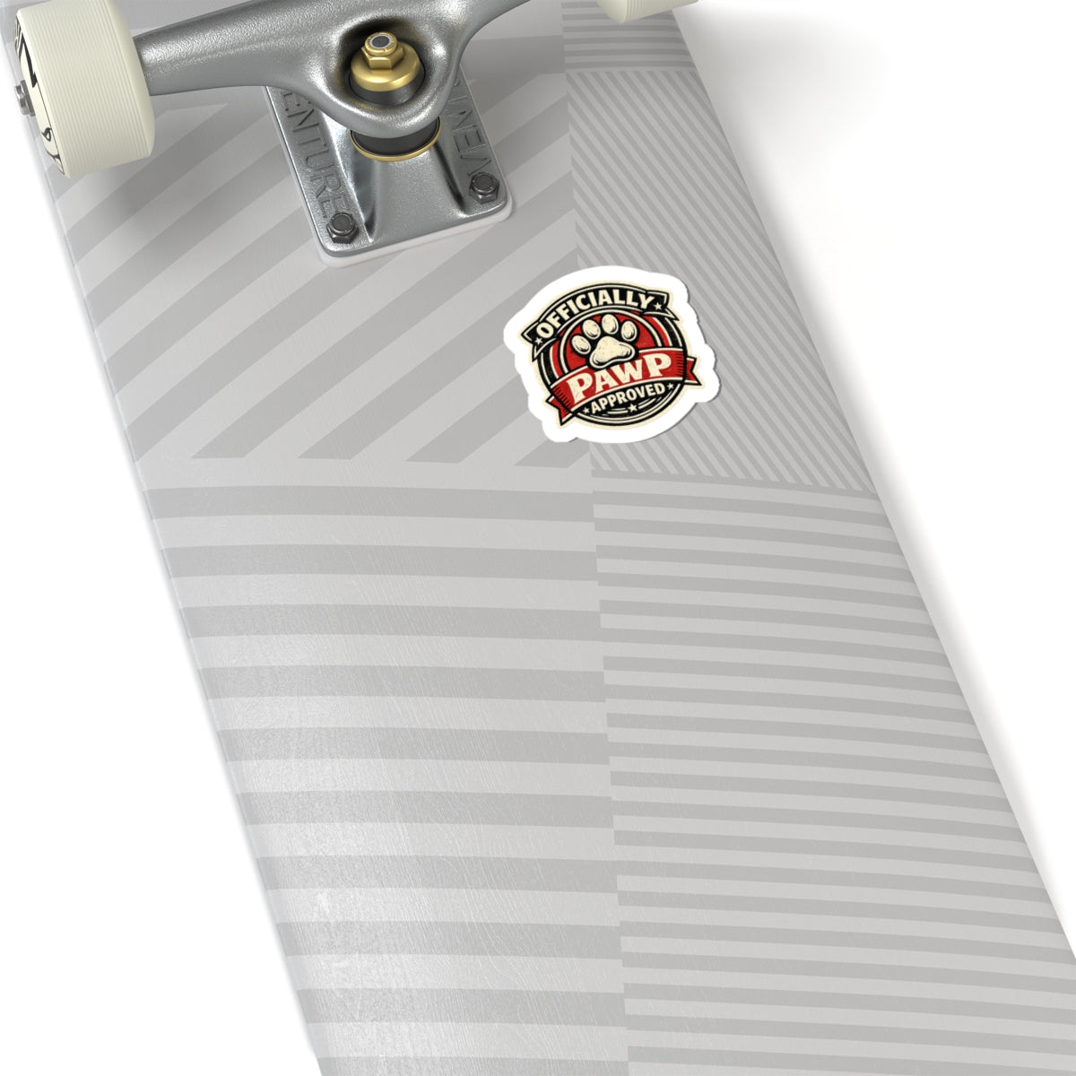Officially Pawp Approved Sticker — Cute Paw Print Kiss-Cut Decal for Laptops, Water Bottles & Pet Lovers