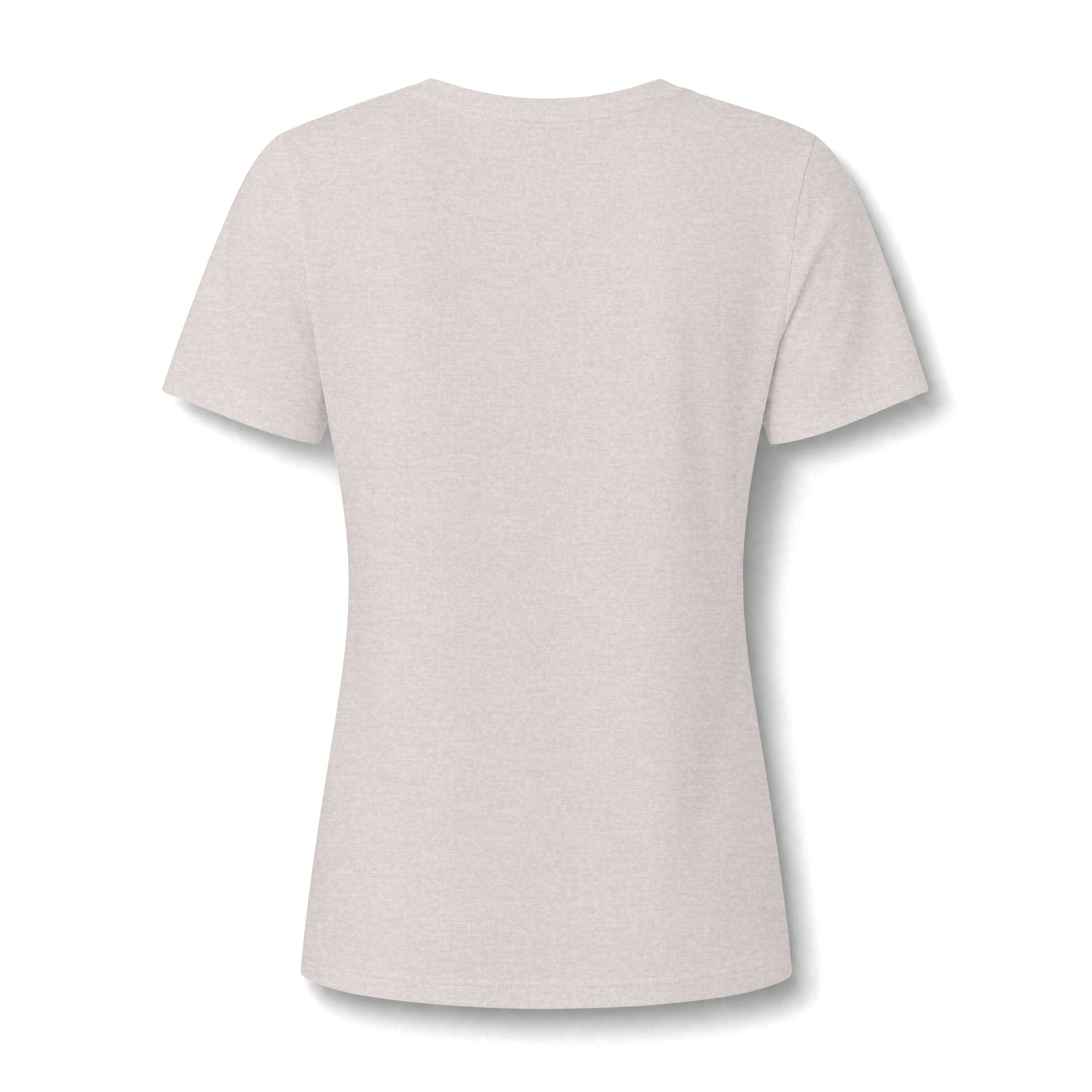 Women's V-Neck Tee — 'Gelato Family' Cute French Bulldog Design