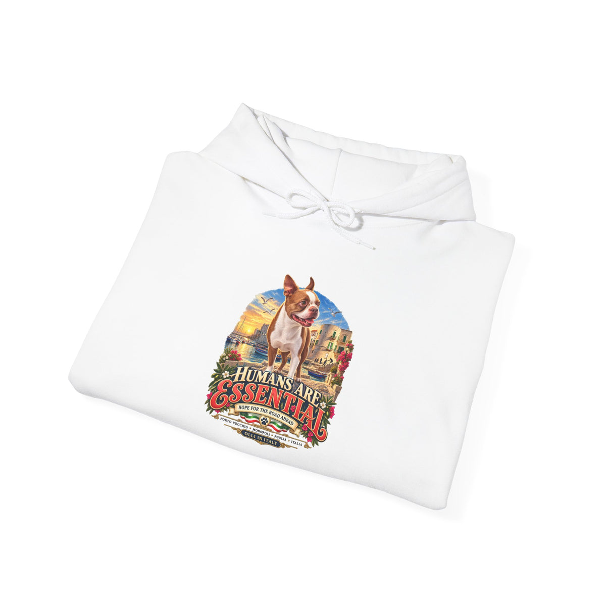 Hoodie — Vintage Essential Worker Tribute Graphic