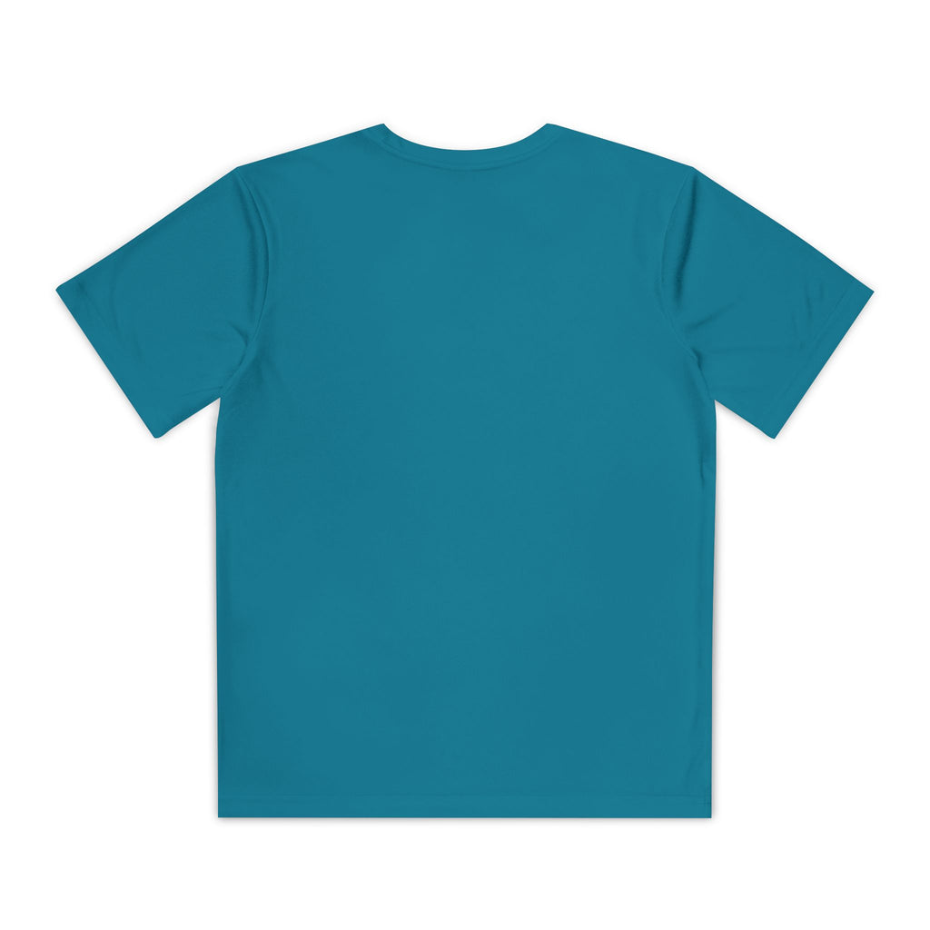 Youth Competitor Tee - 'Ollie the Boston Terrier' Funny Kids Racing Shirt