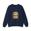 Crewneck Sweatshirt - 'From Everlasting to Everlasting' Vintage Floral Inspirational Design