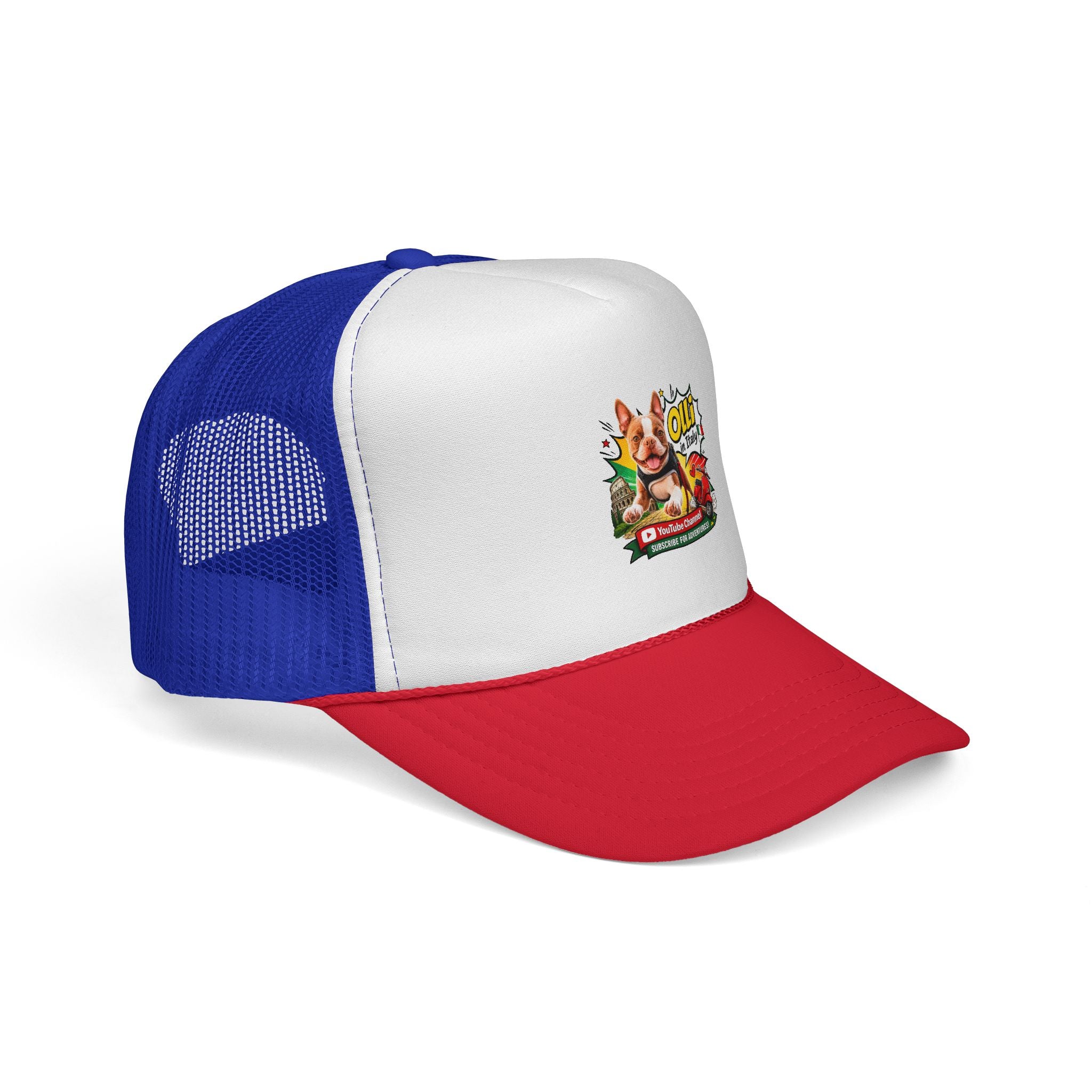 Trucker Cap — “God Is Good All The Time” Retro Pig Graphic