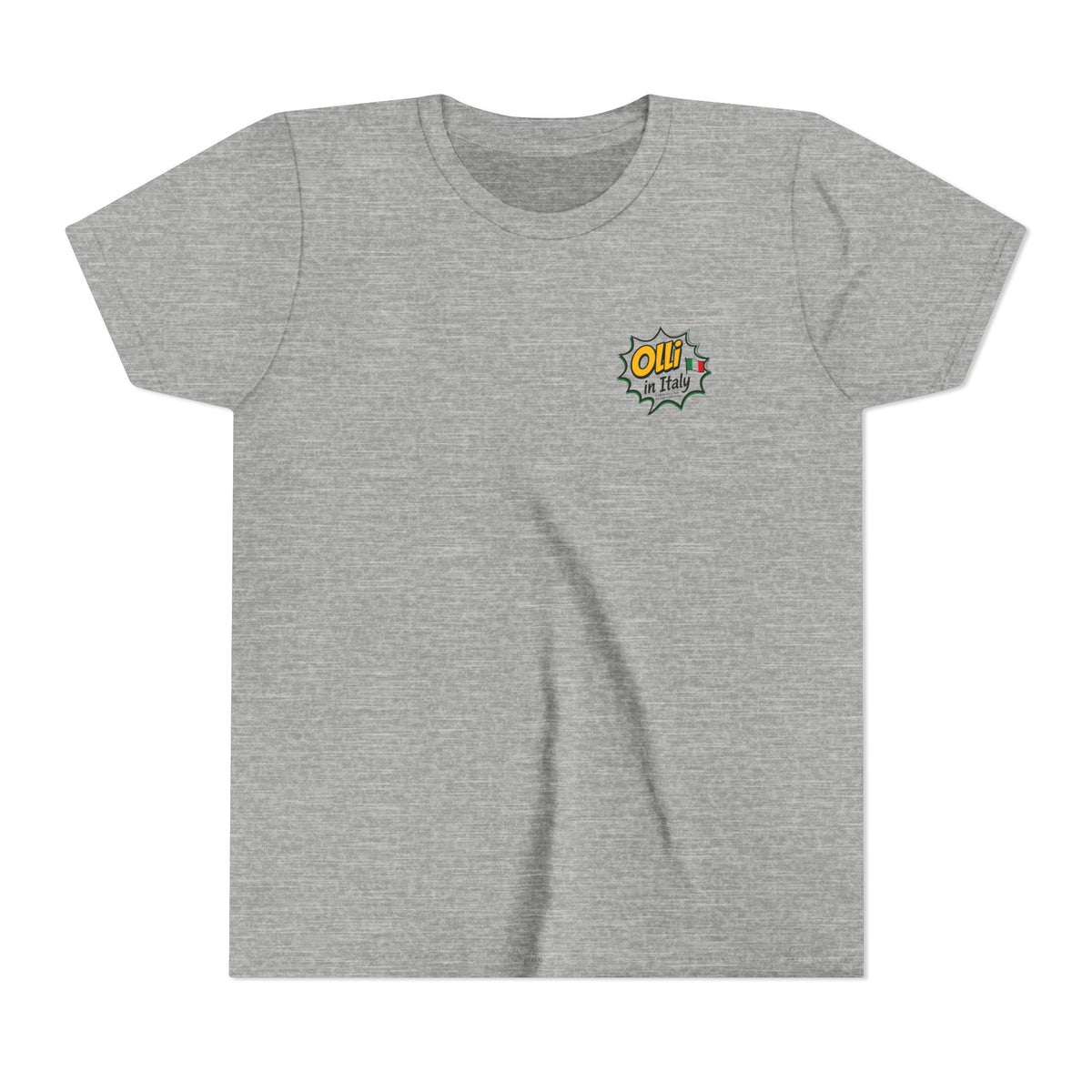 Kids Boston Terrier Saved by Grace Pizza Graphic Tee