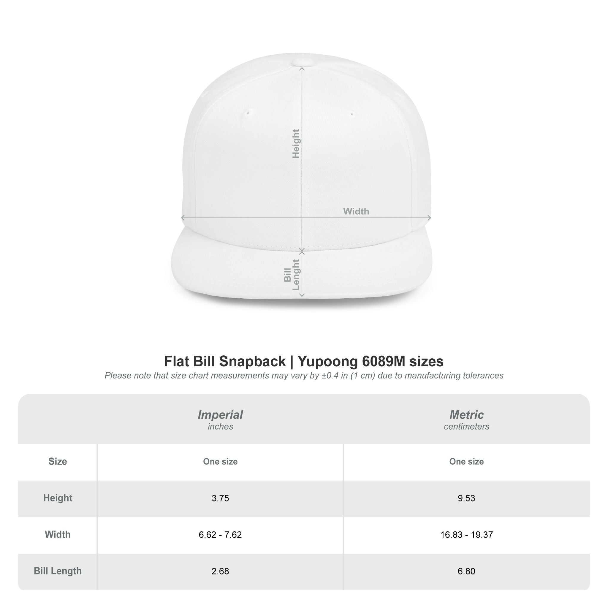 Olli In Italy Flat Bill Snapback | Cute Dog Face Hat