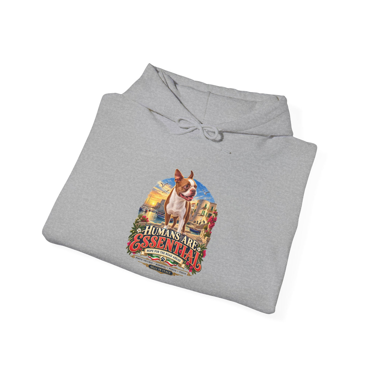 Hoodie — Vintage Essential Worker Tribute Graphic
