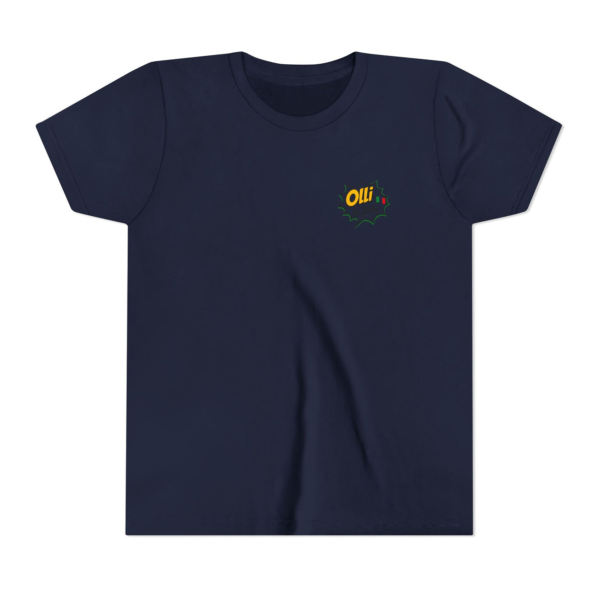 Kids Boston Terrier Saved by Grace Pizza Graphic Tee