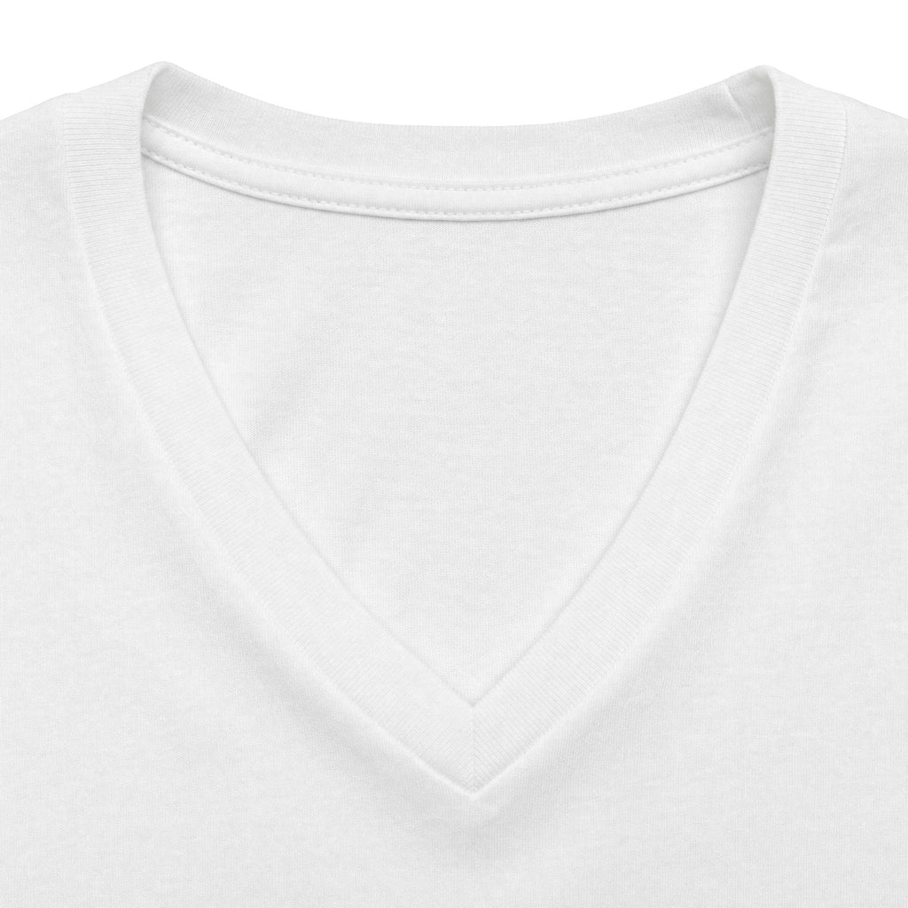 Family Gelato Dog V-Neck Tee | Cute Puppy Gelato Design