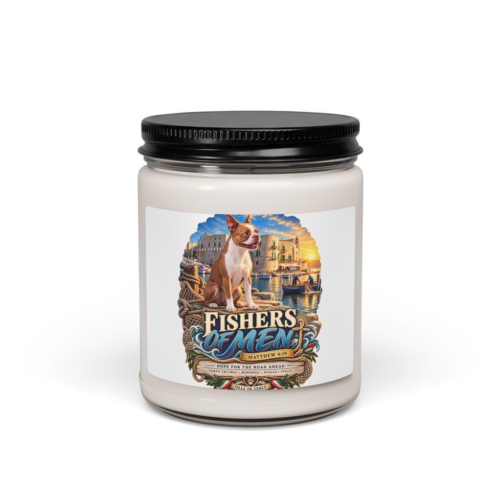 Fisher’s Men 9oz Scented Soy Candle — Nautical Dog Harbor Aromatherapy