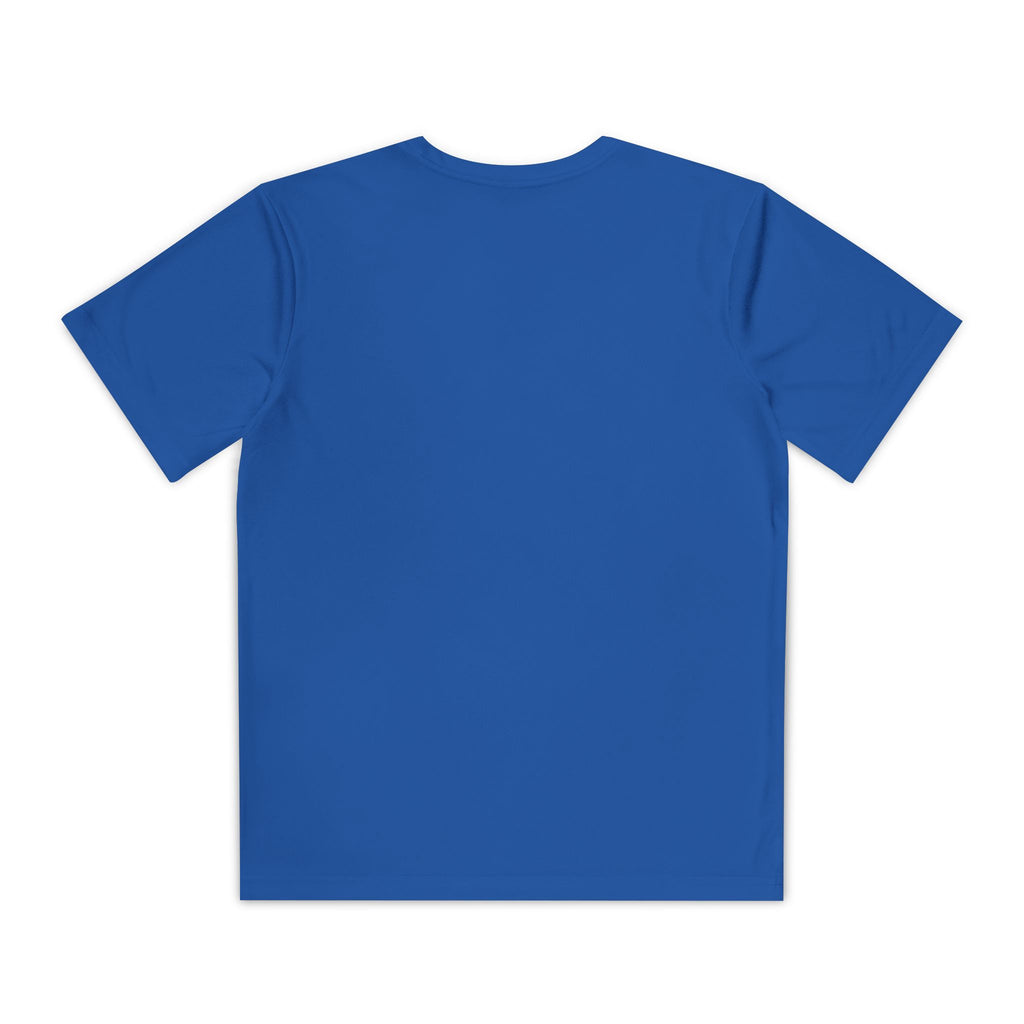 Youth Competitor Tee - 'Ollie the Boston Terrier' Funny Kids Racing Shirt