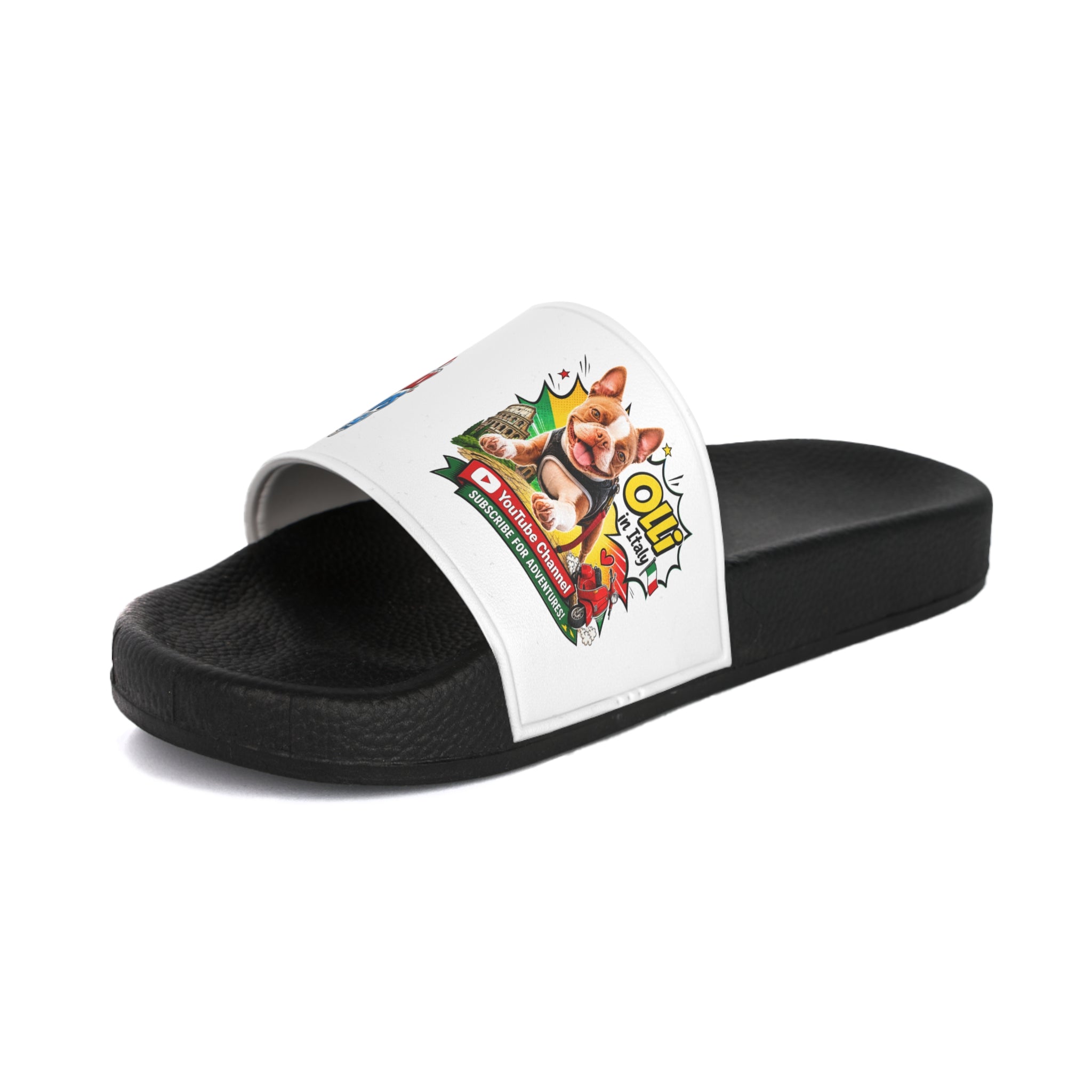 Pizza Chef Cartoon Slides | Slide Sandals