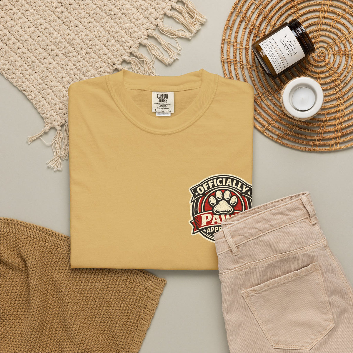 Pawp Official Pet Care T-Shirt — 'Officially Pawp Approved' Graphic Tee