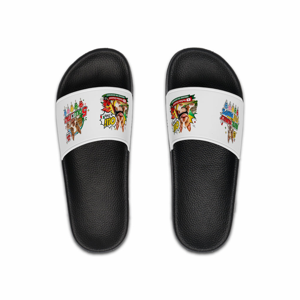 Pizza Chef Cartoon Slides | Slide Sandals