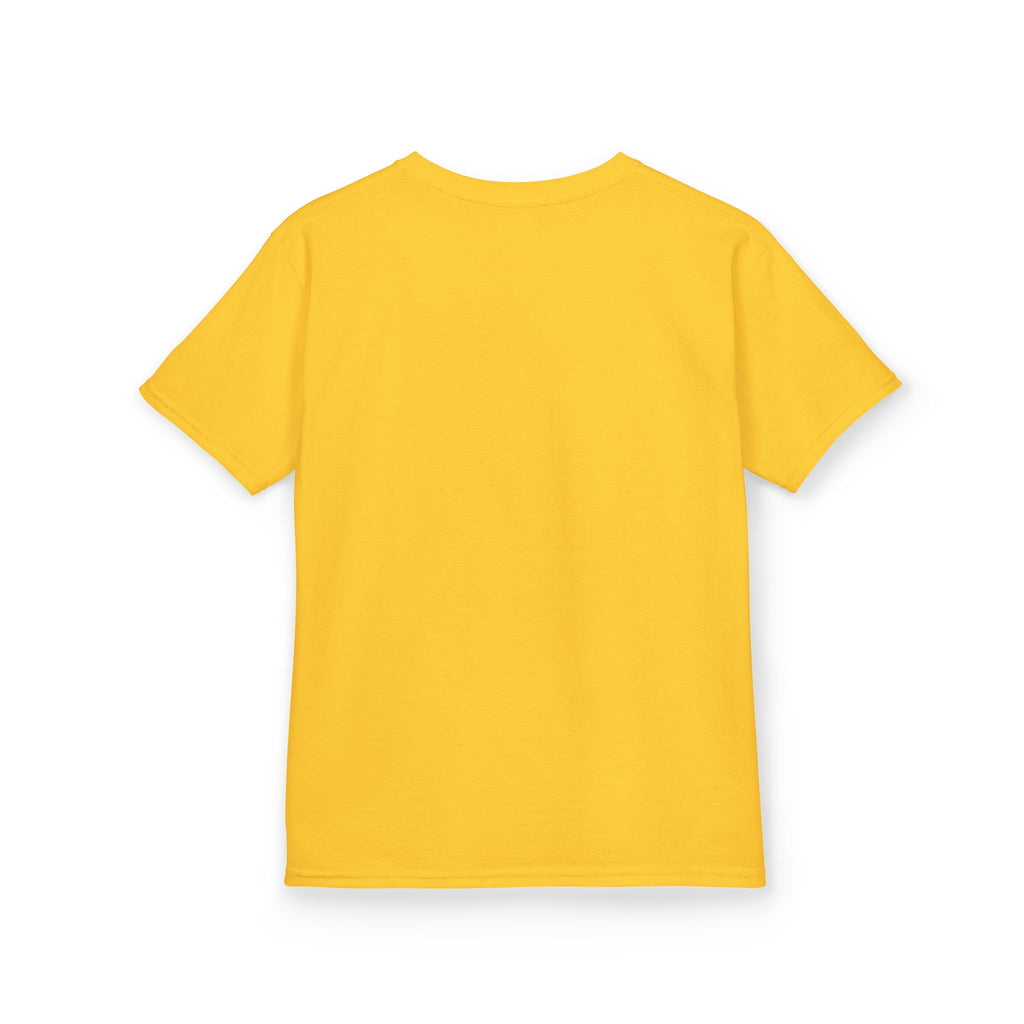 Kids T‑Shirt — “Walk by Faith, Follow the Pasta ” Cute Olli the Boston Terrier Faith Graphic