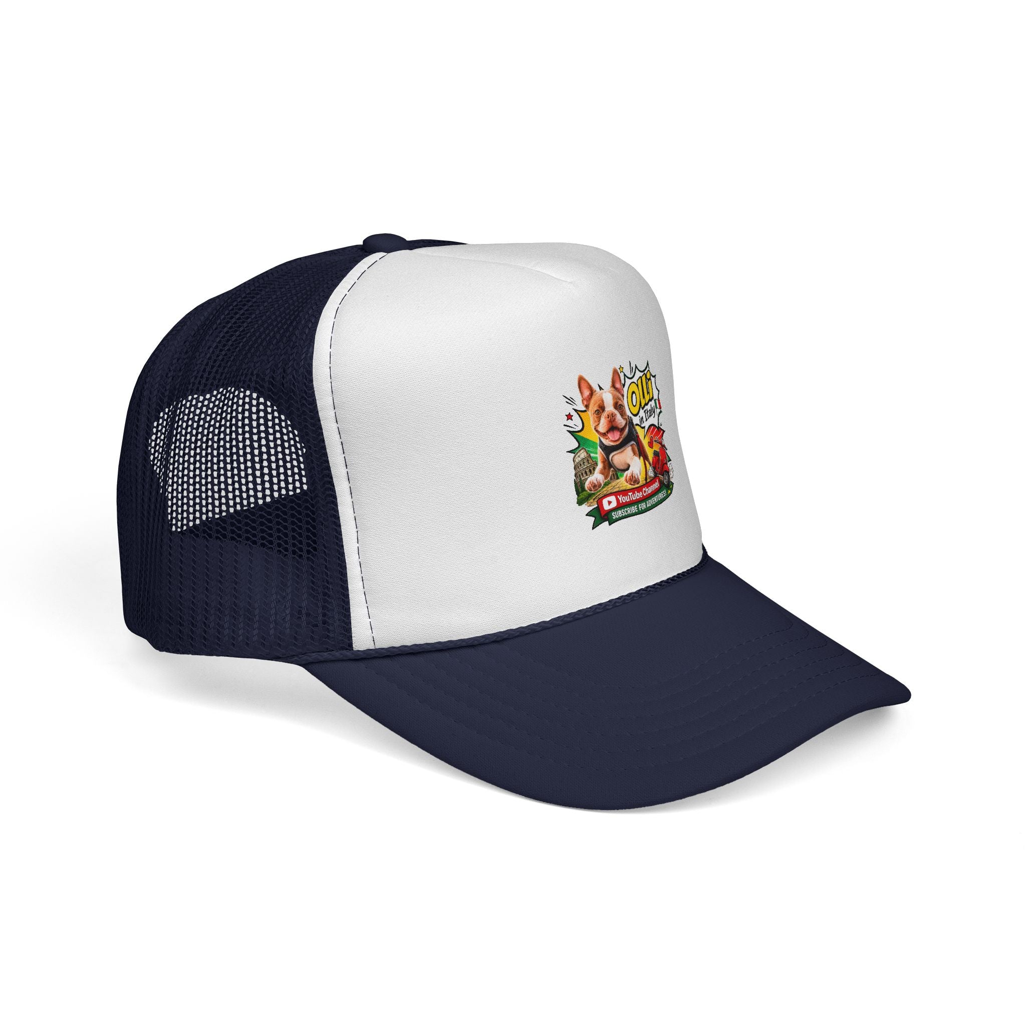 Trucker Cap — “God Is Good All The Time” Retro Pig Graphic