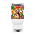 Stainless Steel Travel Mug with Handle, 14oz