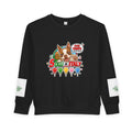Toddler Sweatshirt - "Olli in Italy" Cute Boston Terrier Puppy Travel Crewneck