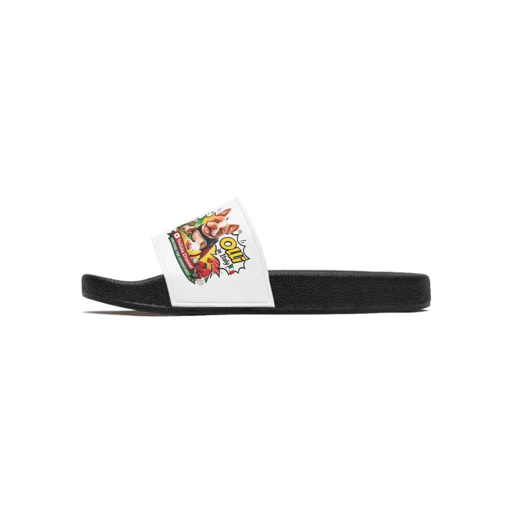 Pizza Chef Cartoon Slides | Slide Sandals