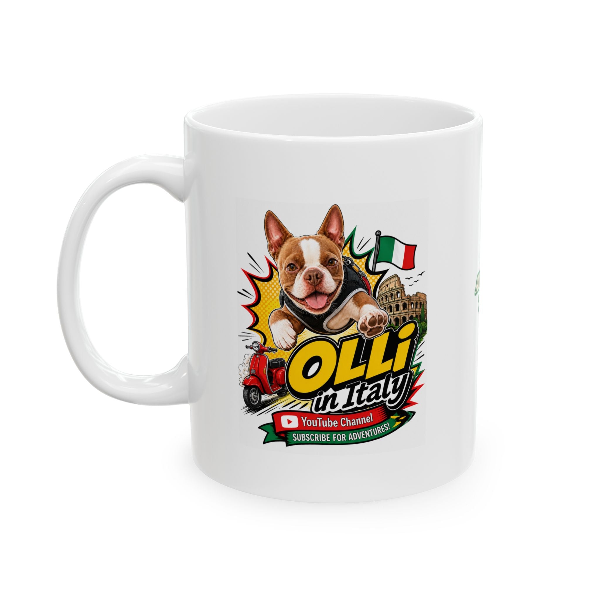 Olli In Italy Ceramic Mug, (11oz, 15oz)