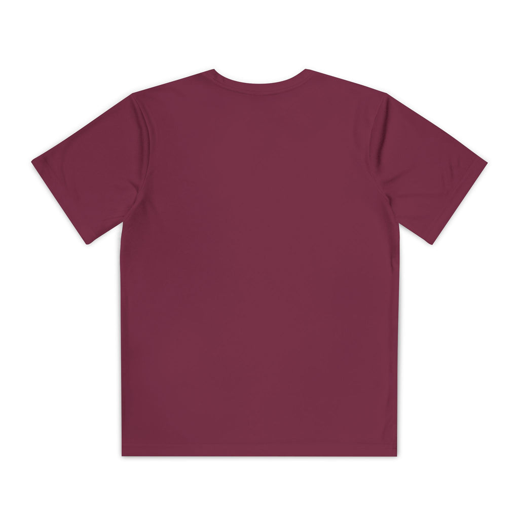 Youth Competitor Tee - 'Ollie the Boston Terrier' Funny Kids Racing Shirt