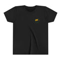 Kids' Pizza Olli the Boston Terrier Tee — "Saved by Grace" Funny Italian Pizza Youth Shirt