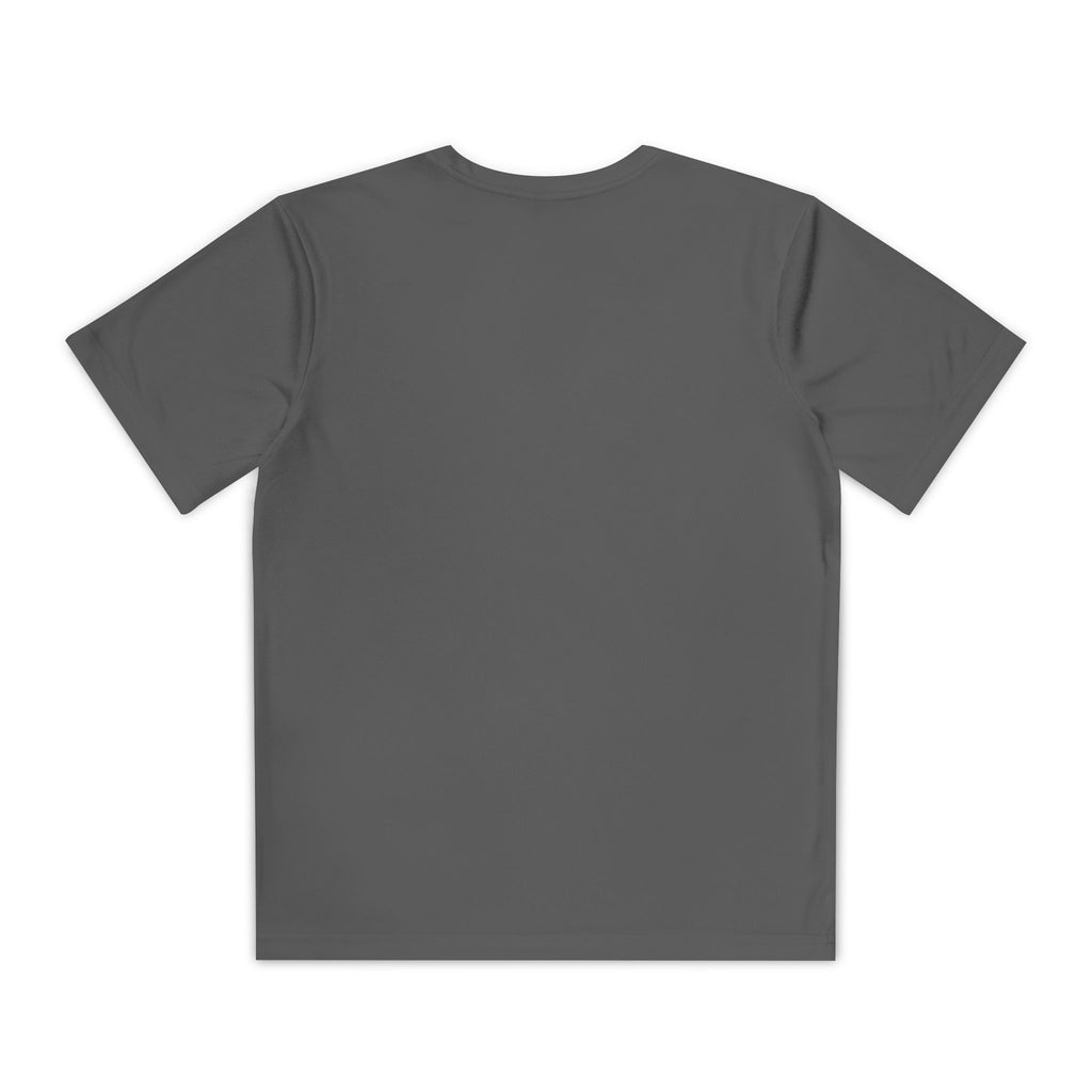 Youth Competitor Tee - 'Ollie the Boston Terrier' Funny Kids Racing Shirt