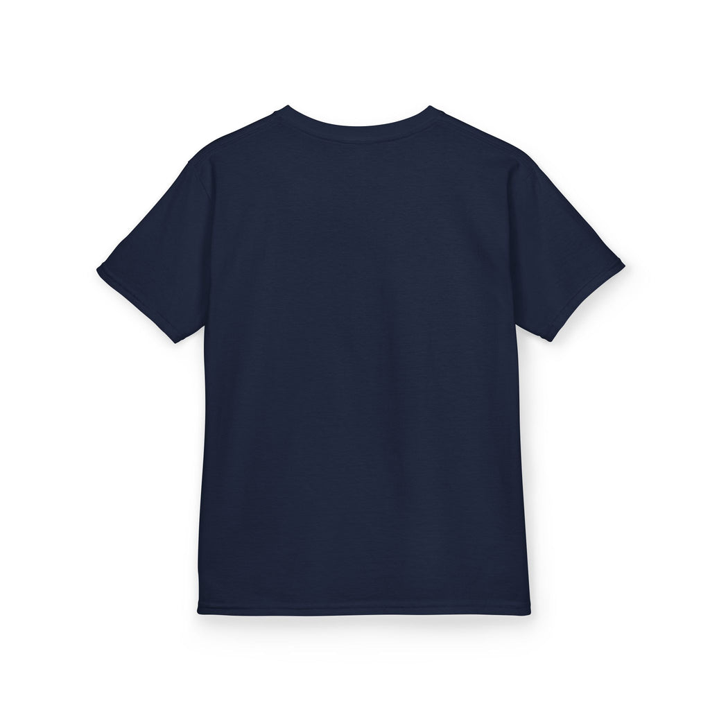Kids T‑Shirt — "Snacks First" Funny Olli the Boston Terrier Graphic Tee for Children