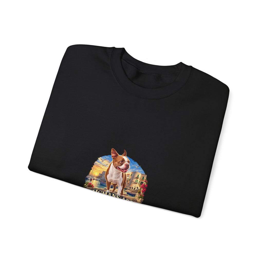 Essential Humans Crewneck Sweatshirt — Vintage Scenic 'Humans Are Essential' Design