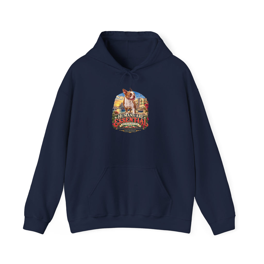 Hoodie — Vintage Essential Worker Tribute Graphic