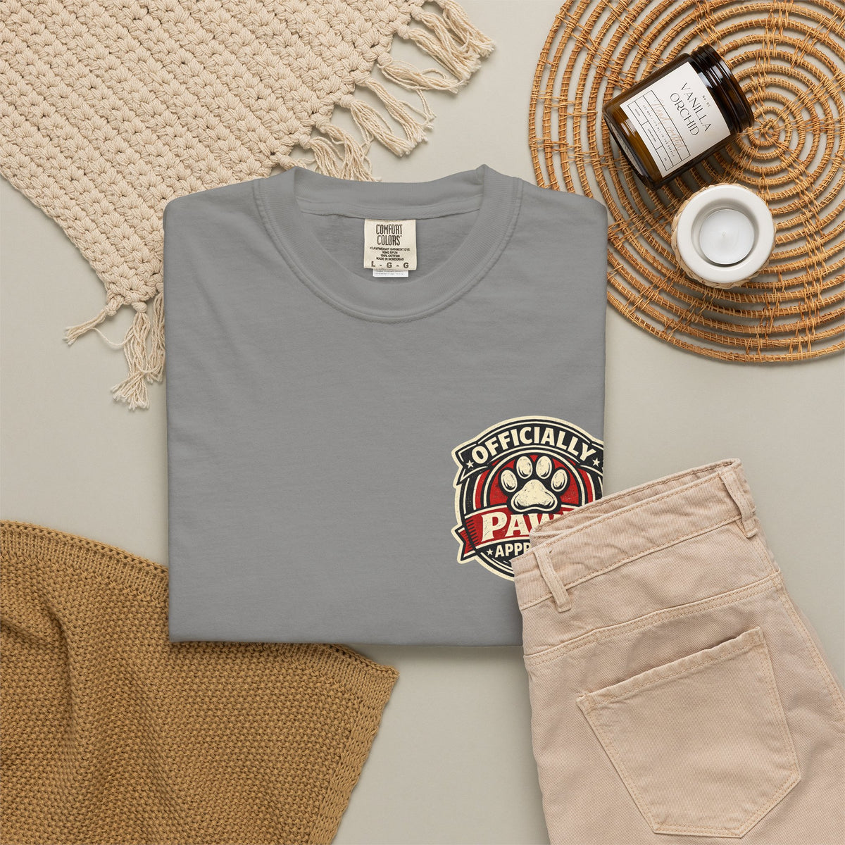 Pawp Official Pet Care T-Shirt — 'Officially Pawp Approved' Graphic Tee